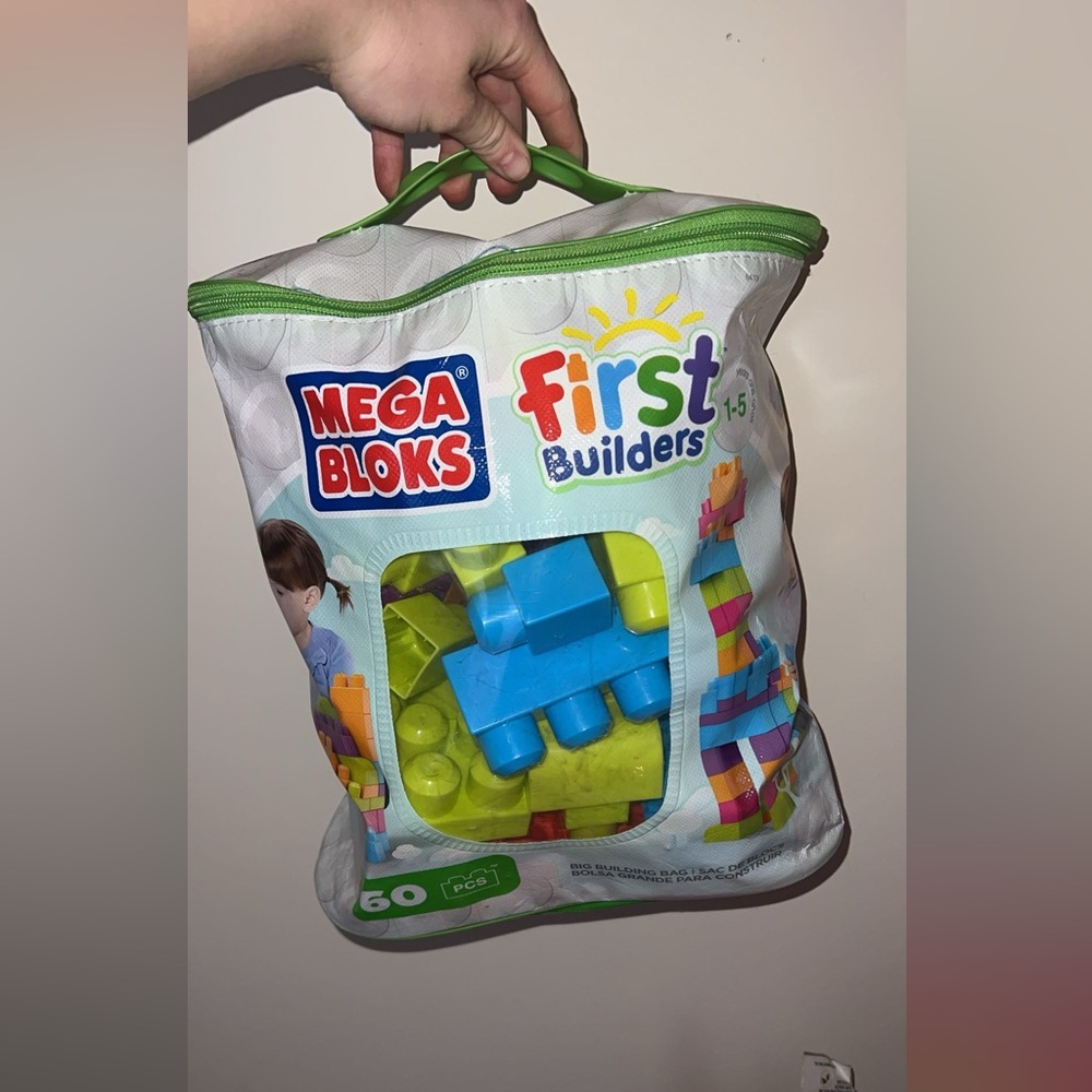 First Builders Blue and Yellow Building Set